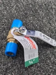 (qty 5) Jomar 104-524PG: Ball Valve 3/4" Brass 400 Psi 200 F Pex Expansion. Fixed Price $71.21.