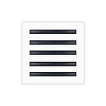 Ac Vent Cover 10X10 White Aluminum Modern Decorative Linear Slot Buildmart Walls. Fixed Price $114.99.