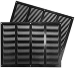 Pack Repa Market Black Air Vent Cover 16" X 12" (outer) With Protection Screen. Fixed Price $39.95.