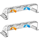 Air Vent Covers Magnetic, 2 Pack Adjustable 9 15.5 Deflectors, Clear. Fixed Price $28.62.