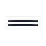 Buildmart - 12" Linear Neck: 11 7/8 X 1/8" Face: 13 1/4" 5/8", White. Fixed Price $87.97.