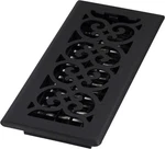 Decor Grates ST410 Scroll Design Floor 4X10 Inches, Textured Black Finish. Fixed Price $25.83.