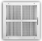 Pack New Everbilt 12 In. X 2-WAY Steel Wall/ceiling Register White. Fixed Price $35.00.
