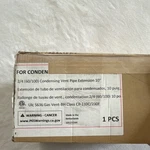 Ubbink Condensing Vent Pipe Extension 229308NPP 2/4 10IN Rinnai Tankless Water. Fixed Price $25.00.
