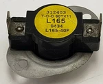 Therm-o-disc Limit Switch L165-40F 312403. Fixed Price $15.00.