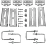 4 Pack 8" Galvanized Swivel Top Bunk Bracket Support Kit For Boat Trailer. Fixed Price $27.00.
