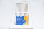 New Truaire's H170 Return Grill 12''X6''. Fixed Price $18.98.