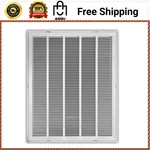 Everbilt 24"X30" Steel Return Air Filter Grille White, Hinged Access. Fixed Price $68.99.