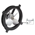 Dayton 1650 Cfm Gable Mount Attic Fan, 120V 10W197 190735110157. Fixed Price $132.07.