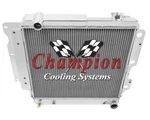 Champion 3 Row Aluminum Radiator For 1987-2004 Jeep Wrangler Yj Chevy V8 Engine. Fixed Price $295.97.