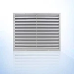 Laminaire 32X22" Aluminum Outdoor Hvac Vent Cover Sidewall Grille White.. Fixed Price $77.94.