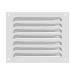 10" X 8" Aluminum Vent Cover Air Grille Hvac Louvered Silver Tone. Fixed Price $15.87.