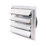 Shutter Mounted Exhaust Fan 115-VOLT Electric Variable Speed Aluminum Wall. Fixed Price $118.84.