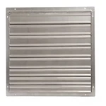 Dayton 1C055 In 33"H-W 3/4"L Alu Wall Backdraft Damper, 30-1/2 X. Fixed Price $117.99.