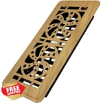 Zleyecz Floor Vent Cover 4X10 Oak Color Pack. Fixed Price $20.00.