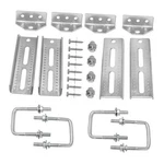 8" Boat Trailer Bunk Brackets Galvanized Swivel Top Kit For 1.5". Fixed Price $48.64.