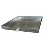 Master Flow Drain Pan 24" X 36" With Pvc Connector 26-GAUGE Galvanized Steel. Fixed Price $163.49.