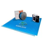 Suntouch Kit: Programmable Wifi Thermostat, Mapeheat Mat, Cable. Fixed Price $471.89.