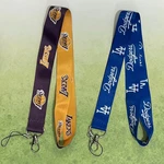 Dodgers X Lakers Lanyard New Key Chain With Classic Design Free Shipping. Fixed Price $12.99.