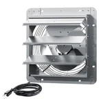 Shop Shutter Exhaust Fan 12" Inch 1030CFM For Greenohuse Garage Attic Wall Mount. Fixed Price $59.99.