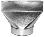Gray Metal Products 27R4108 Straight Register Boot 4X10X8 Inches Hvac. Fixed Price $27.32.