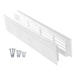 18'' X 4'' Inch Door Vent With Screws - White Interior Covers.... Fixed Price $30.92.