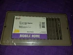 Danco Mobile Home 4"X8" Floor Register Nip #61799 Brown. Fixed Price $8.99.