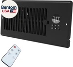4"X10" Vent Register Booster Fan, Strong Steel Panel, Ultra-quiet, 10-SPEED, Bui. Fixed Price $45.86.