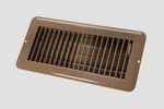 New Jr Products 02-29015 4" X 10" Brown Dampered Metal Floor Register Free Ship. Fixed Price $22.11.
