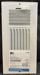 Reliabilt Steel White Sidewall/ceiling Register 10 X 4 W/DAMPER-3 Way Air Flow. Fixed Price $11.99.