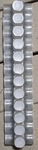 BIBD-600-12 Burndy, 4AWG 600KCMU, AL9CU, Aluminum Multiple Tap Connector. Fixed Price $225.00.