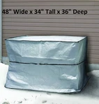 Frost King CC36X Round Square Central Air Conditioner Cover 36" 48" 34". Fixed Price $12.00.