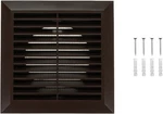 4 Inch Fit Brown Plastic Vent Cover Exhaust Dryer Built-in Prot. Fixed Price $20.43.
