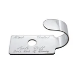 United Pacific 23001 Dash Switch Cover Guard, Axle Differential, Stainles. Fixed Price $42.21.