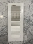 Hart & Cooley 661 Series 12" X 4" White Ceiling Or Sidewall Register #010821. Fixed Price $12.00.