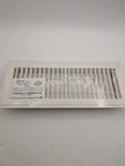 Rocky Mountain Goods 4" X 12" Floor Vent White Heavy Duty Walkable. Fixed Price $8.46.