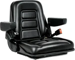 Ticsea Adjustable Forklift & Tractor Seat With Armrest Safety Belt. Fixed Price $226.99.