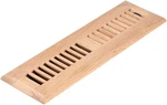 Homewell Red Oak Wood Floor Register, Drop In 2 X 10 With Damper,. Fixed Price $27.72.