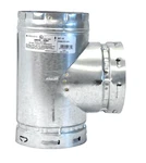 Amerivent Standard Tee Gas B-vent 5" Dia X 10" 5ET-R Type Aluminum Alloy. Fixed Price $31.89.