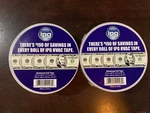 Aluminum Foil Lot X2 Rolls 1.88IN 50YDS 0-140F New! Ipg Hvac Tape!. Fixed Price $9.89.