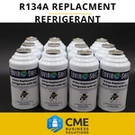 Enviro-safe Auto Coolant R134A Replacement Refrigerant With Dye Case 12 Cans. Fixed Price $107.00.