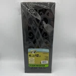 Hampton Bay Elegant Scroll 4 In. X 12 Steel Floor Register Matte Black. Fixed Price $24.98.