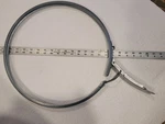 Nordfab Duct Clamp, 14 In Dia, Galvanized Steel, 22 Ga, Usa. Fixed Price $34.95.