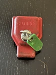 Glad Hand Lock - Plastic Jendyk With Key. Fixed Price $5.00.
