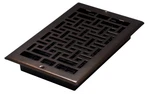 Decor Grates AJL610W-RB Oriental Wall Register, 6X10 Inches, Rubbed Bronze. Fixed Price $24.93.