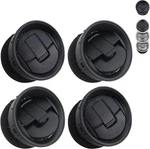 Tqponly Dashboard Heater Air Duct Vent Louvre (4 2009-2014, BLACK-4PCS. Fixed Price $41.99.