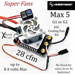 Rcp Xtreme Hobbywing Max High Speed Cooling Fan System 5-8V 28CFM. Fixed Price $41.99.
