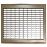 Hvac Premium 8 20 Floor Grille - Fixed Blades Air Brown Outer. Fixed Price $123.53.