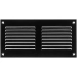 Hvac 8" 4" Inch (external Dimensions) - Black Metal Air Cover Grille Cov.... Fixed Price $20.52.