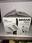 Broan AE80SL Flex Series Humidity Sensing Ventilation Fan W/ Led Light. Fixed Price $99.99.